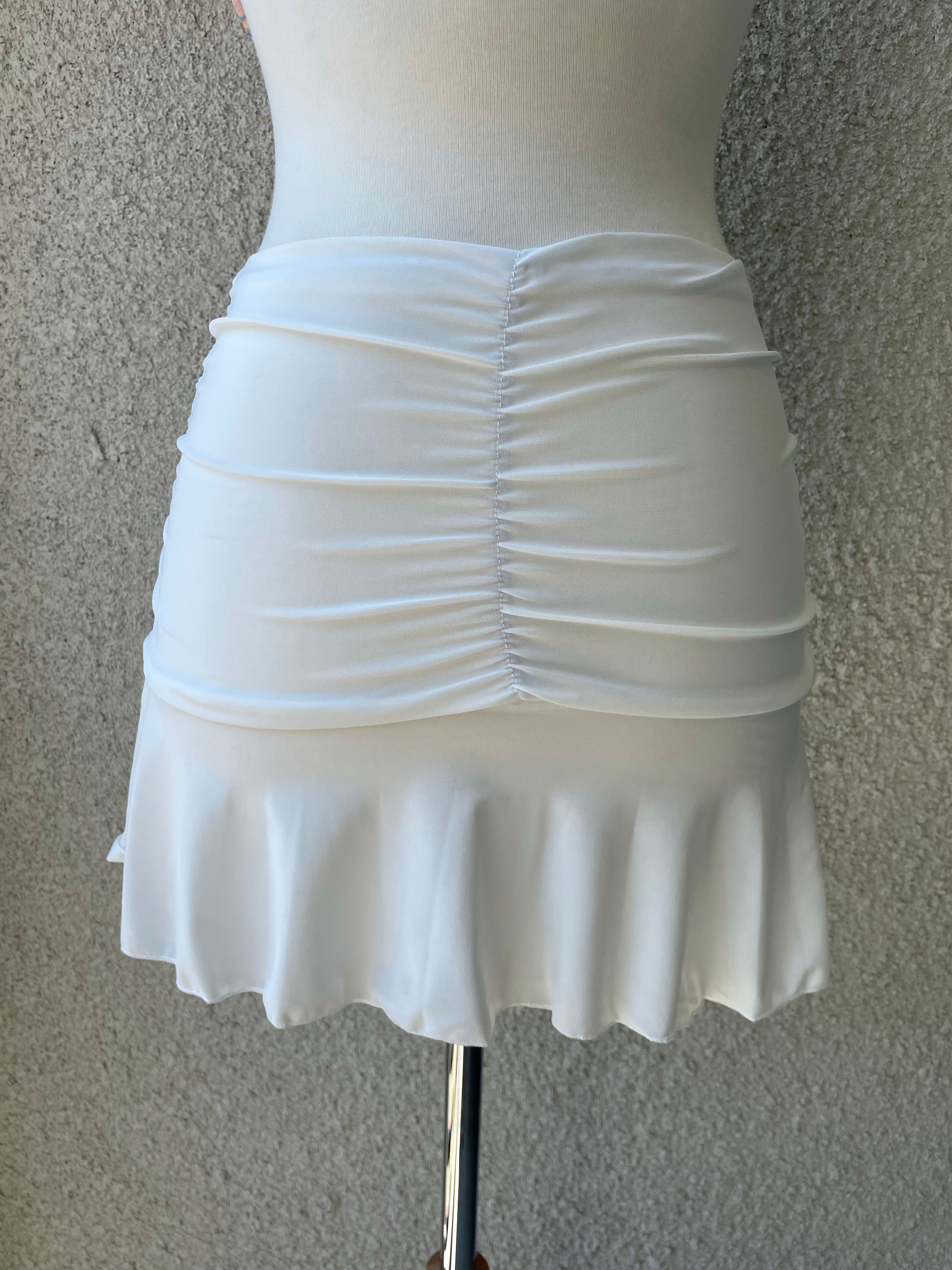 City Girl White Skirt